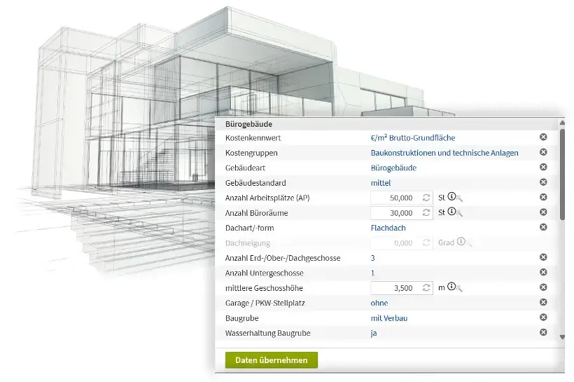 nextbau: Kostenschätzung von Vergleichsobjekten nextbau: Kostenschätzung von Vergleichsobjekten