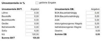 Screen Zuschläge ohne Finanzplan in nextbau